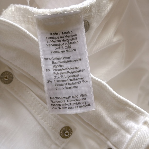 J.Crew Tall Classic White High Rise Toothpick Skinny Jeans Capsule Preppy Sz 28T - Picture 9 of 15